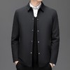 轻奢鹅绒服男士秋冬季新款翻领简约百搭保暖羽绒服男 商品缩略图1