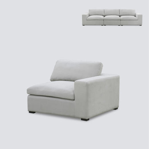 NS家居 ns furniture软包布艺组合沙发 NSSF-5467组合 商品图7