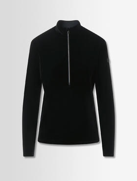 Fusalp - Gemini V Velour - Noir - 女装 - 速干 - 黑色