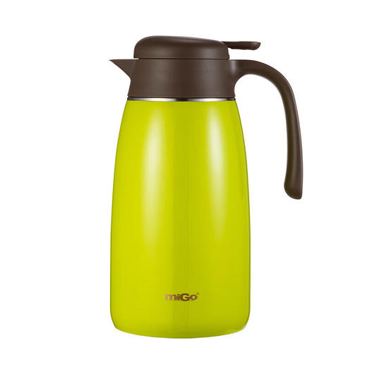 miGo 保温壶 热水瓶保温瓶暖水壶 2L星环·家居壶 新草绿S20003VH 商品图0