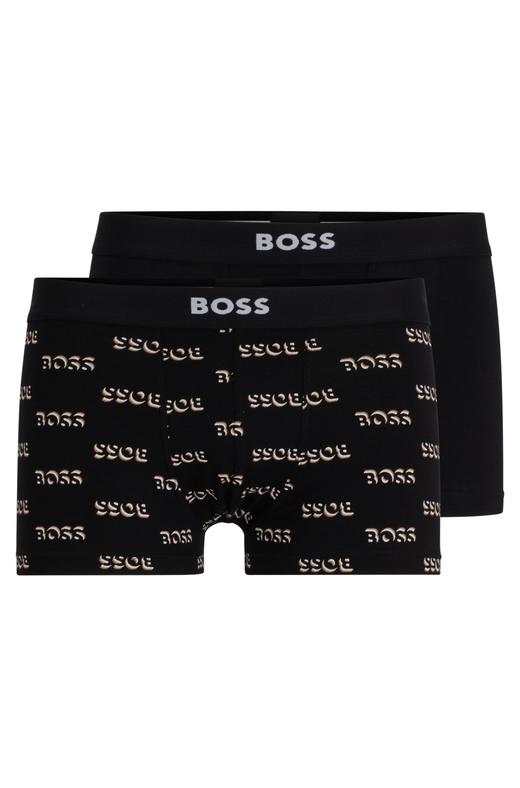 【贴身衣物不退不换】HUGO BOSS 平角内裤套装男  50509267-999 . 商品图0