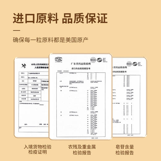 白云山广药大健康 源自美国进口西洋参 皂昔含量高参味浓郁 西洋参袋泡茶90g（3g*30袋） 商品图6