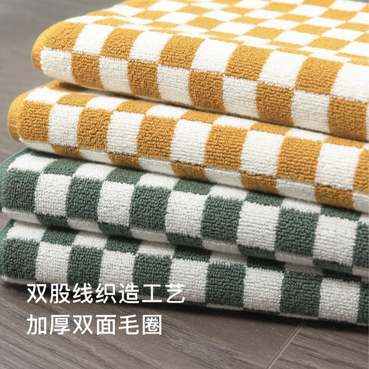 连绵 全棉棋盘格地巾 商品图1