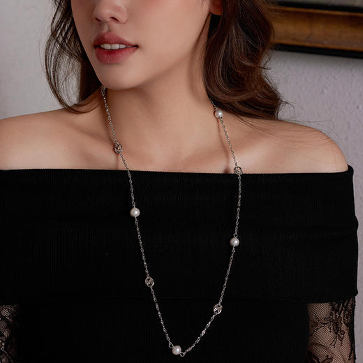 Manreya玛芮雅“曲线回廊”淡水珍珠项链 商品图3