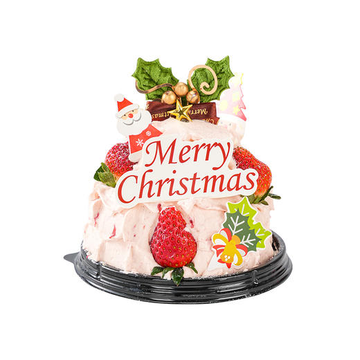 【85折】4寸草莓圣诞树（兑换券） 商品图0