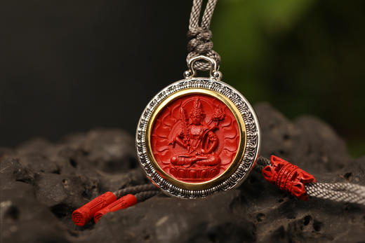 朱砂生肖守护吊坠 商品图1