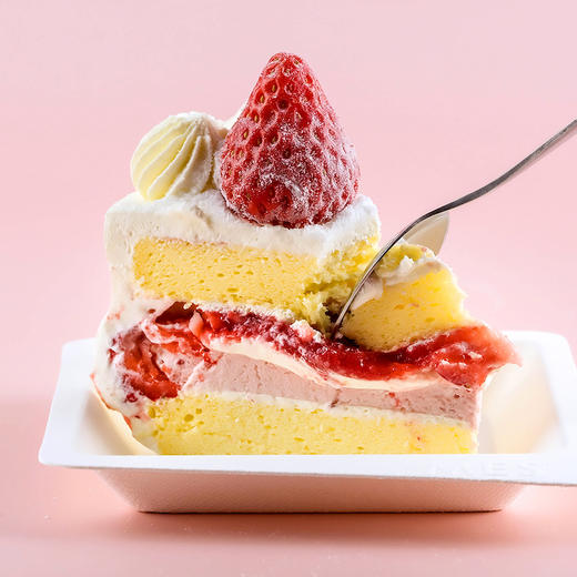 遇·四季-红颜越雪 草莓希腊酸奶奶油蛋糕 商品图3