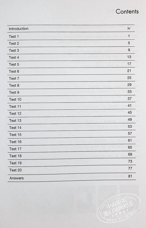 【中商原版】C1 Key Word Transformation 200 exercises Cambridge C1 Advanced 关键词转换 剑桥CAE考试C1等级200道练习2022 商品图4