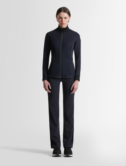 Fusalp - Meryl - Marin/Noir - 女装 - 中层 - 深蓝色/黑色 商品图3