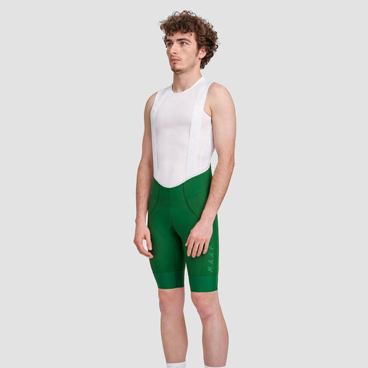MAAP 男士 Team Bib Evo Verdant Green 骑行短裤 商品图0
