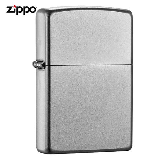ZIPPO  打火机  防风煤油打火机 经典镀铬磨砂205 商品图2