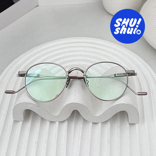 GM同款TOM21 设计师款钛合金眼镜框 男女同款显脸小【蔡司依视路镜片4折起，凯米2.5折起】h 商品图1