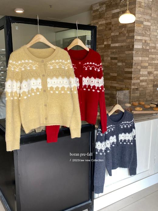 女毛织长袖外套9295 商品图3