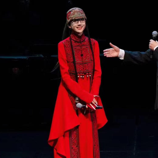 【2026惊艳喜庆杨丽萍同款 现货】穆如清风长袍连衣裙 商品图3