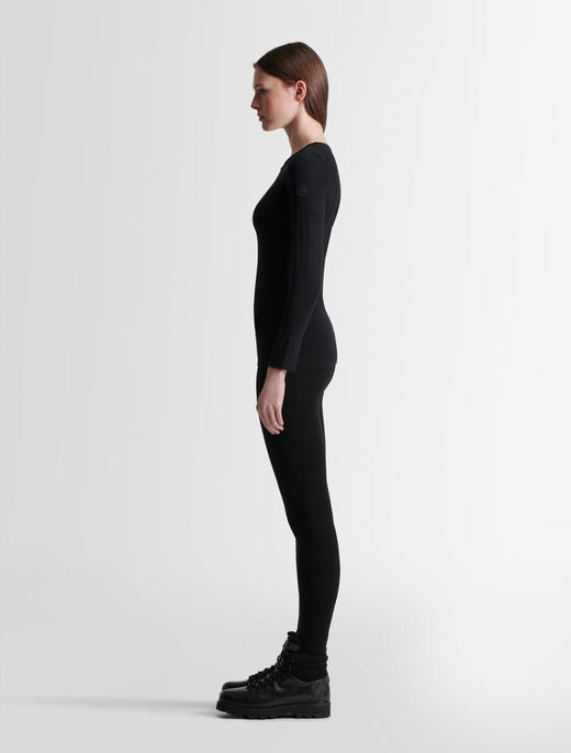 Fusalp - Troop Col Rond - Noir - 女装 - 保暖内衣 - 黑色 商品图2