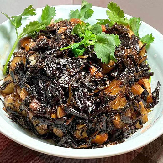 『浙江特级梅干菜』洁净无沙，零添加，咸度适中，自然发酵，原色无糖 商品图3