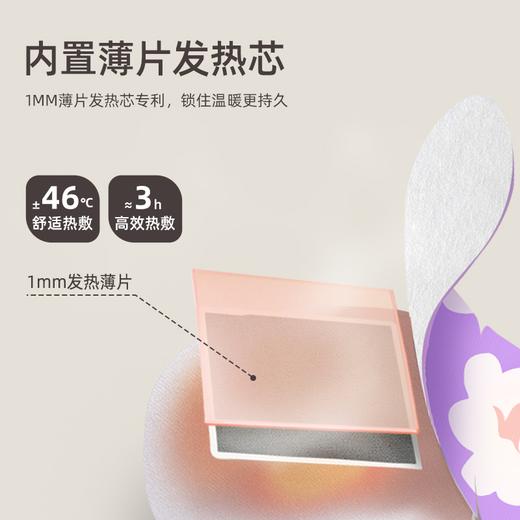 【双12限时秒杀】元气达人生理期贴 大马士革玫瑰暖身贴 发热持久温灸养护全身痛经宫寒腰酸 商品图1