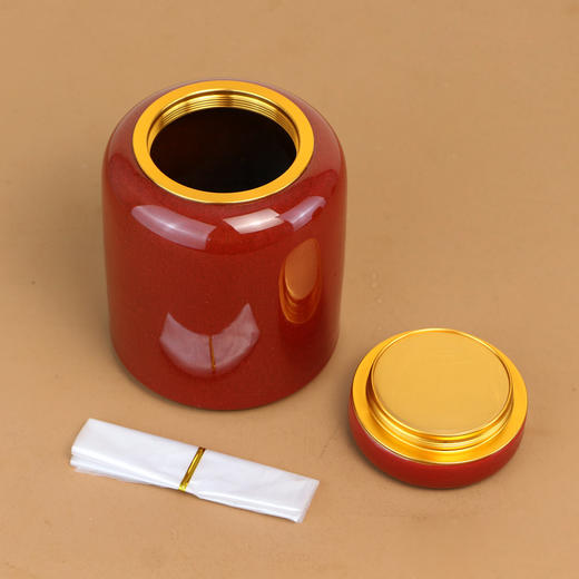 知味烤漆【中双瓷罐•红】188元一套/一件8套 商品图4