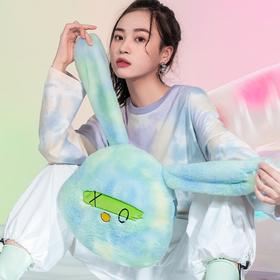 【65°自动断电❗️酷炫潮流兔】新款国标电热水袋新流行扎染智能防爆夹电暖手宝双插手可拆卸