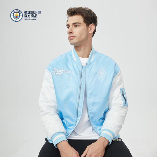 曼城俱乐部官方商品 | 棒球服棉服签名印号外套德布劳内球迷周边 商品图4