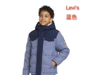 Levi's李维斯青少年秋冬保暖外套,质量爆好的李维斯大童棉服来了！美国代购，无中文标签，介意慎拍! M