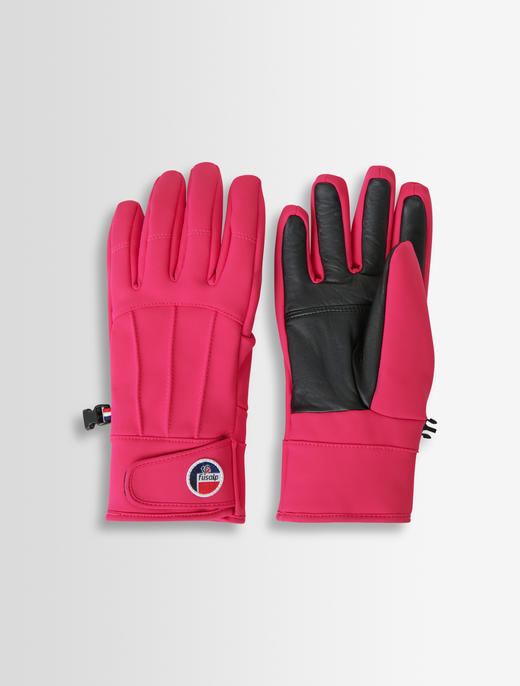 Fusalp - Glacier - Bloom/Noir - 女装 - 手套 - 粉色/黑色 商品图0