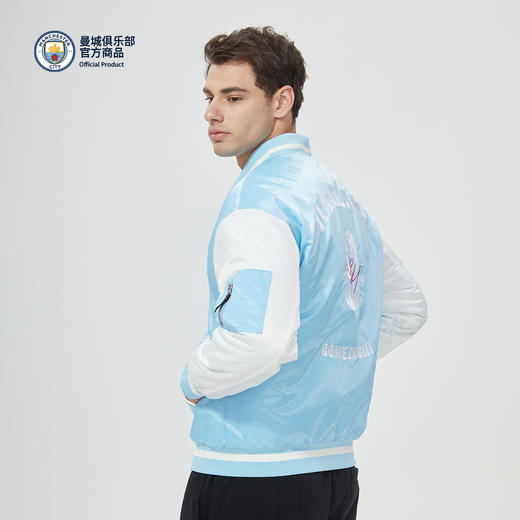曼城俱乐部官方商品 | 棒球服棉服签名印号外套德布劳内球迷周边 商品图3