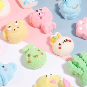 【手工工艺糖果！造型棉花糖】礼盒装大卡通动物造型摆摊方盒糖果新式软糖儿童节网红零食