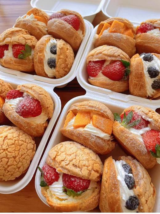 满口爆浆 | 法式酥皮泡芙（多味） 商品图0