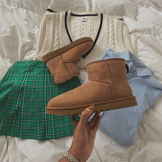 美国UGG雪地靴，羊毛一体，超暖和，还能防水防滑，不怕雨雪天 商品图7