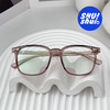 糯糯乌龙！浅茶色素颜眼镜框 网红TR90素颜眼镜 浅发色绝绝子 显白显脸小 商品缩略图4
