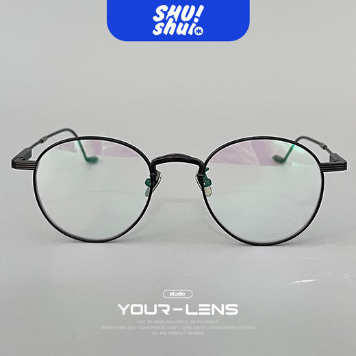 GM同款TOM21 设计师款钛合金眼镜框 男女同款显脸小【蔡司依视路镜片4折起，凯米2.5折起】h 商品图9