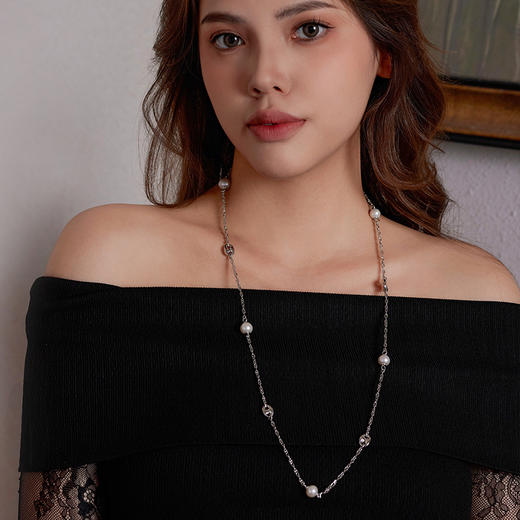 Manreya玛芮雅“曲线回廊”淡水珍珠项链 商品图5