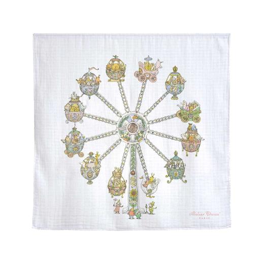 法国Atelier Choux 婴儿棉纱布包巾抱巾 枕头床笠被套包巾 商品图3