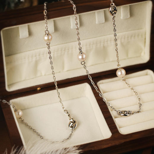 Manreya玛芮雅“曲线回廊”淡水珍珠项链 商品图9