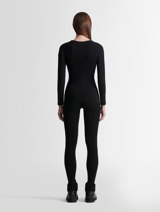 Fusalp - Troop Col Rond - Noir - 女装 - 保暖内衣 - 黑色 商品图1