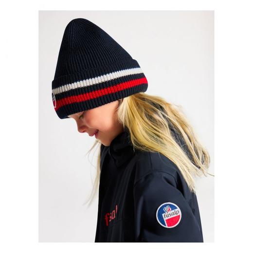 Fusalp - Kelt - Marin - 童装 - 帽子 - 深蓝色 商品图3