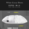 【现货48小时发】【希尔顿】酒店专用羽绒枕头家用护颈椎白鸭绒枕芯 商品缩略图1
