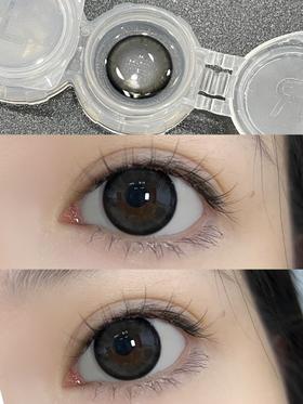 Kikicon日抛美瞳 黑糖果冻 14.4mm