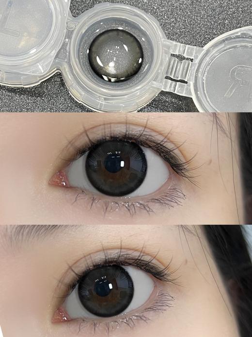 Kikicon日抛美瞳 黑糖果冻 14.4mm 商品图0