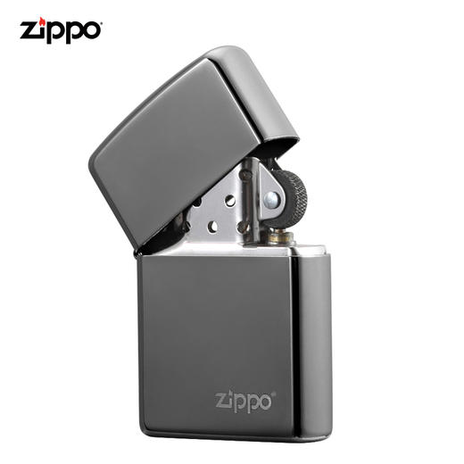 ZIPPO  打火机  煤油打火机  黑冰150ZL 商品图0