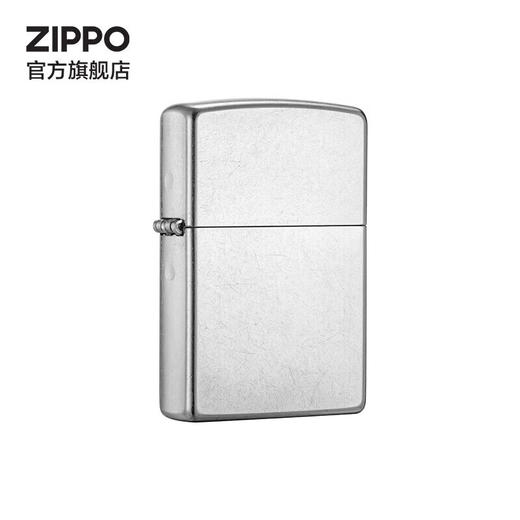 ZIPPO  打火机  防风煤油打火机 花砂镀铬207 商品图1