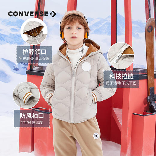 CONVERSE 冬 大童 小童 羽绒服 CNVN-MW-D074 商品图3