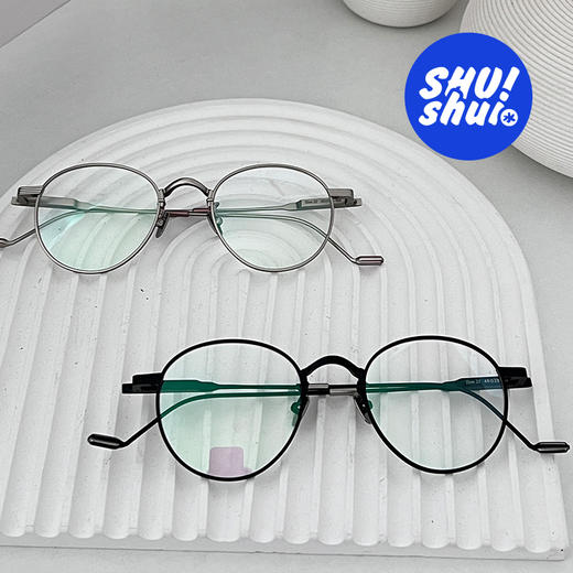 GM同款TOM21 设计师款钛合金眼镜框 男女同款显脸小【蔡司依视路镜片4折起，凯米2.5折起】h 商品图3