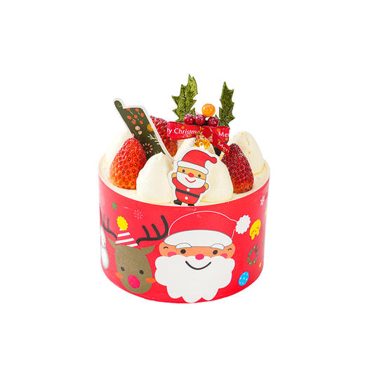 【85折】4寸圣诞小蛋糕（兑换券） 商品图0