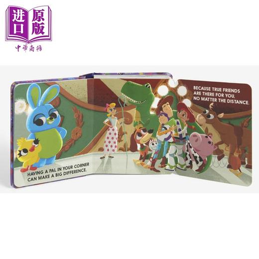 【中商原版】An Abrams Block Book 字母立体书2册 迪士尼Disney 皮克斯Pixar Buddy 英文原版儿童绘本英语启蒙纸板书卡通动画 商品图4