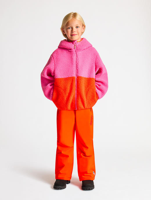 Fusalp - Moon - Pop Pink/Soul - 童装 - 滑雪夹克 - 粉色/橙色 商品图1