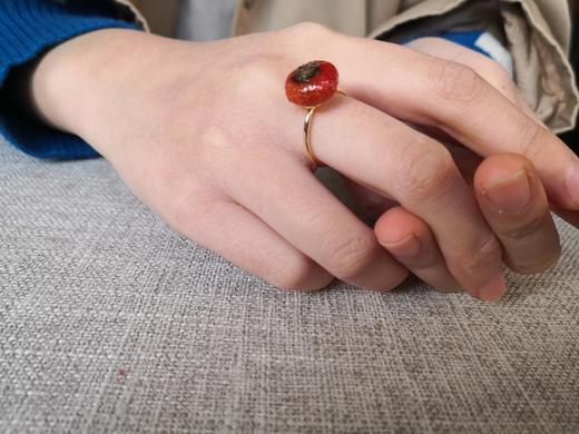 可可爱爱的手工制花果戒指 双十一优惠盲盒（3个） 商品图1