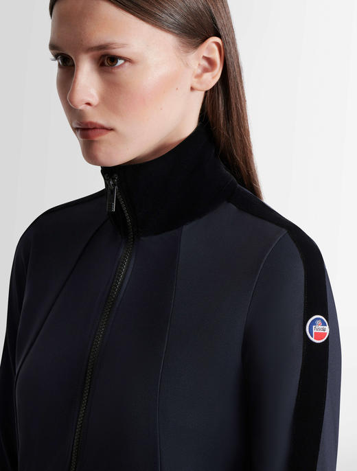 Fusalp - Stellaria II - Marin/Noir - 女装 - 夹克 - 深蓝色/黑色 商品图3
