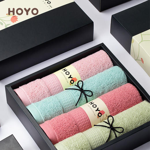 【直发】HOYO 臻品长绒棉毛巾四件套7151 商品图3